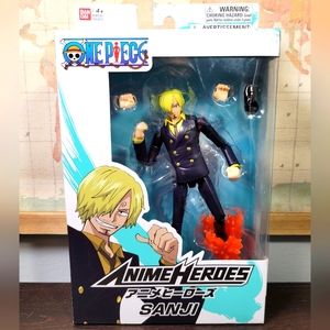 BRAND NEW Anime Heroes One Piece Sanji Action Figure